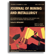 Journal of mining and metallurgy. Section B: Metallurgy vignette