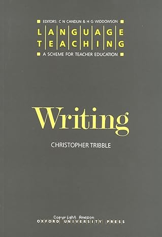 Language teaching: writing vignette