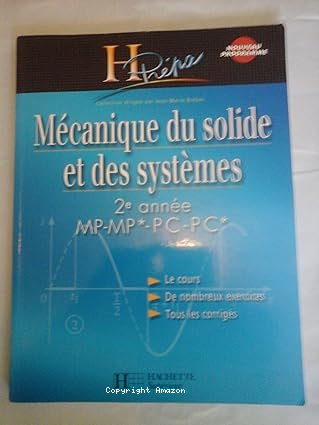 Mécanique du solide et des systèmes vignette