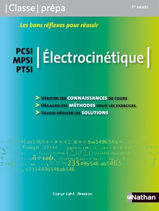 Électrocinétique, PCSI, MPSI, PTSI vignette