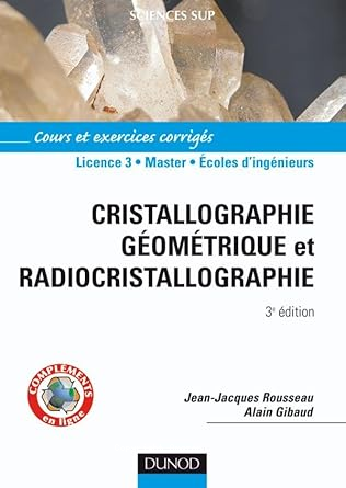 Cristallographie géométrique et radiocristallographie vignette