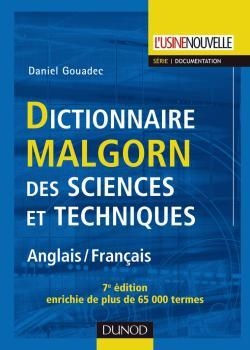 Dictionnaire Malgorn des sciences et techniques vignette
