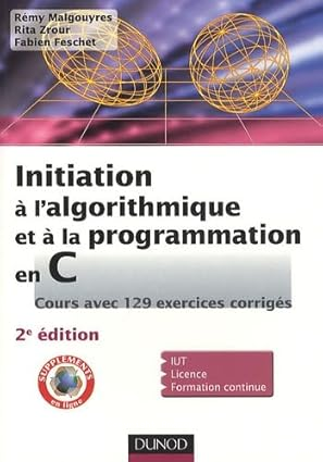 Initiation à l'algorithmique et à la programmation en C vignette