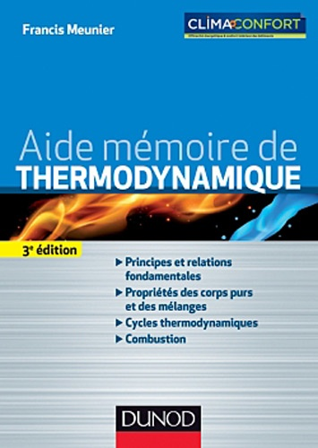 Aide mémoire de thermodynamique vignette