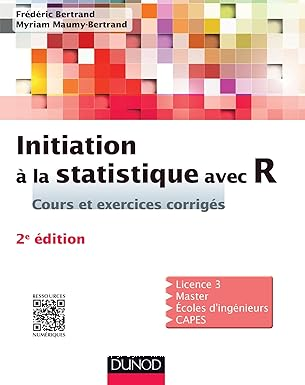 Initiation à la statistique avec R vignette