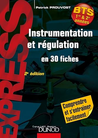 Instrumentation et régulation en 30 fiches vignette