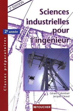 Sciences industrielles pour l'ingénieur vignette