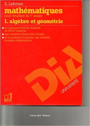 Algèbre et géométrie vignette