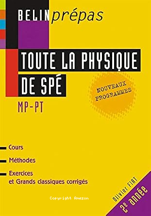 Toute la physique de spé vignette