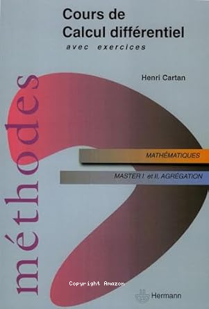 Cours de calcul différentiel vignette