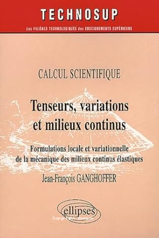 Tenseurs, variations et milieux continus vignette