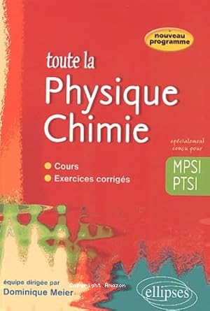Toute la physique-chimie, MPSI-PTSI vignette