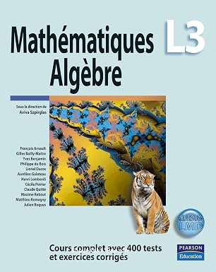 Mathématiques L3. Algèbre vignette