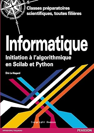 Informatique. Initiation à l'algorithmique en Scilab et Python vignette
