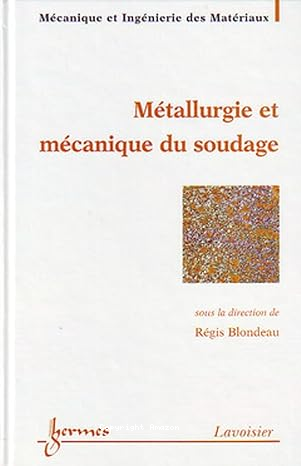 Métallurgie et mécanique du soudage vignette
