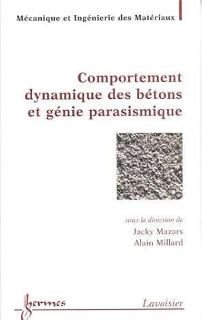 Comportement dynamique des bétons et génie parasismique vignette
