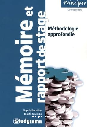 Mémoire et rapport de stage vignette
