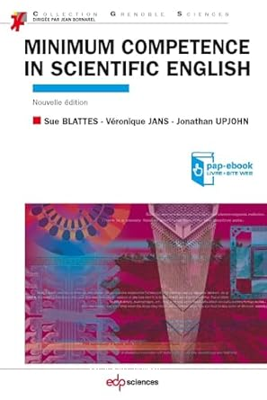Minimum competence in scientific English vignette