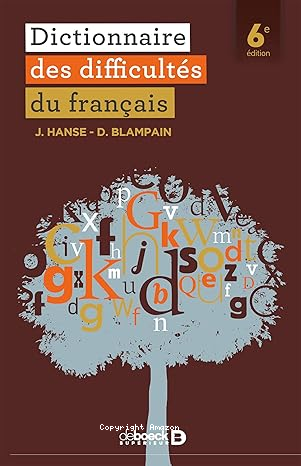 Dictionnaire des difficultés du français vignette