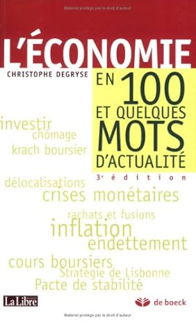 L'économie en 100 et quelques mots d'actualité vignette
