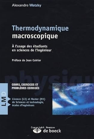 Thermodynamique macroscopique vignette