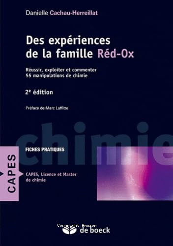 Des expériences de la famille réd-ox vignette