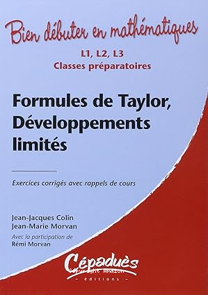 Formules de Taylor, développements limités vignette