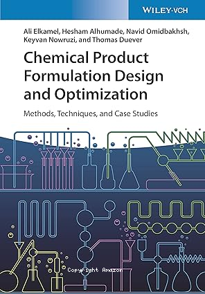 Chemical product formulation design and optimization vignette