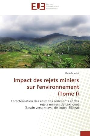 Impact des rejets miniers sur l'environnement (tome I) vignette